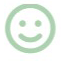 Smiley icon showing 98% case resolution rate