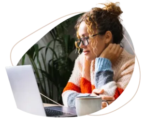 Illustration of a hand tapping a “Get Started” button on a tablet screen, symbolizing the first step toward amicable divorce mediation. Ready to begin your journey to peaceful resolution? Call Equitable Mediation at (877) 732-6682 to get started today.