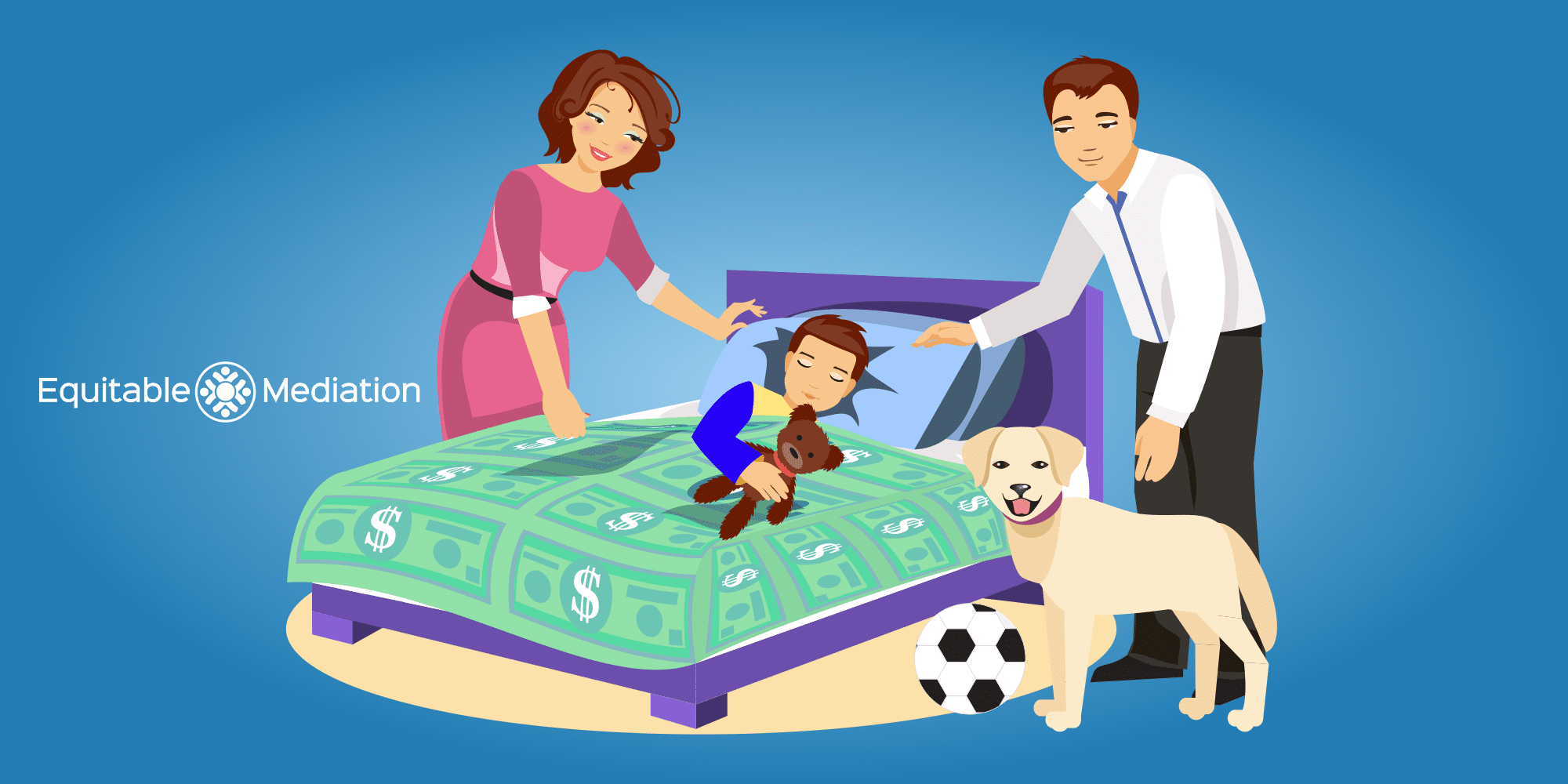 Understanding child support is a key part of divorce, and Equitable Mediation is here to help. Joe and Cheryl Dillon provide expert guidance to ensure your children’s needs are met fairly and respectfully. Call (877) 732-6682 today to learn how Equitable Mediation can support you through every step of the divorce process.