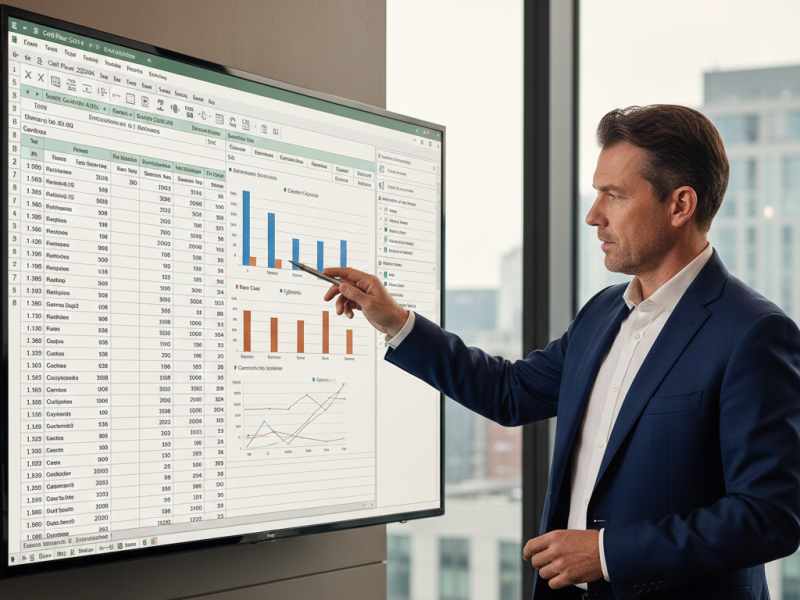 Multi-year cash flow projections in mediation, mapping income, expenses, and New York maintenance obligations over five years to evaluate long-term financial sustainability. Call (877) 732-6682 to speak with Equitable Mediation.