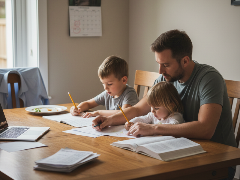 Pennsylvania alimony factor analysis showing how child custody affects earning capacity, expenses, and support needs. Contact Equitable Mediation at (877) 732-6682 for guidance.