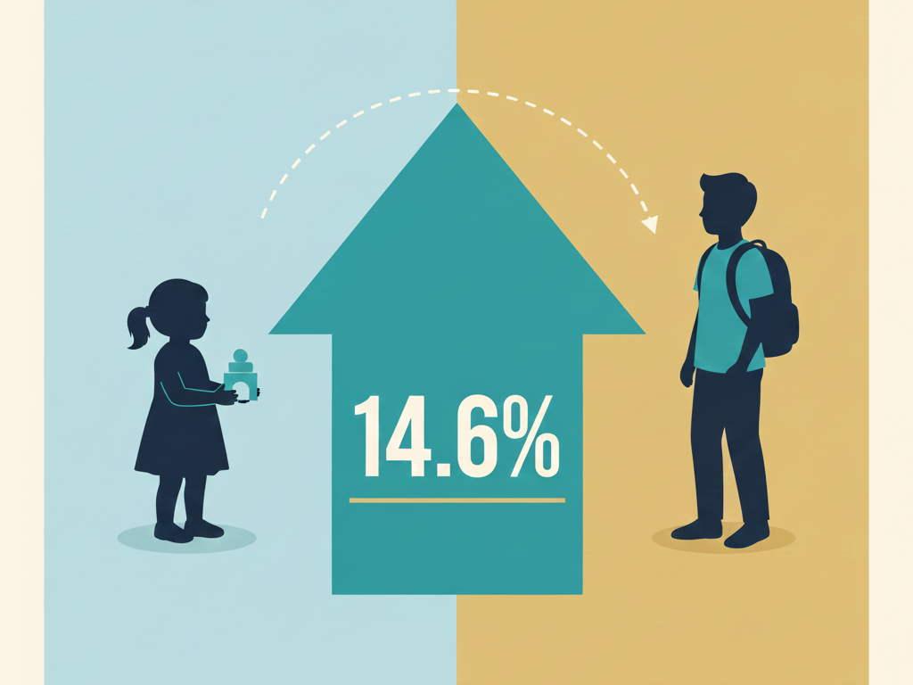 How Does New Jersey Handle Child Support Differently for Younger Children Versus Teenagers?